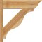 Ekena Millwork Funston Rough Sawn Traditional Outlooker, Western Red Cedar, 8"W x 30"D x 30"H OUT08X30X30FST01RWR - alternate 3